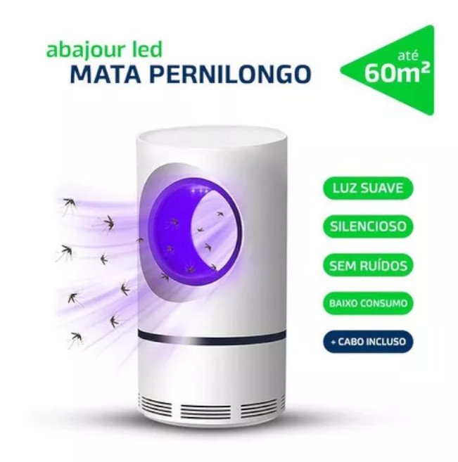 Ultra Sônico Uv Armadilha Pernilongo Mosquito Inseto Led Usb - 11