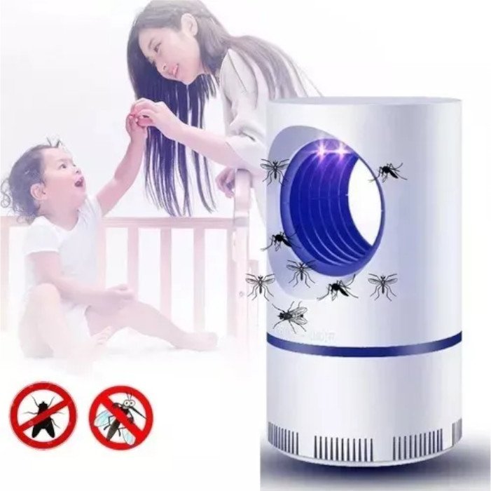 Ultra Sônico Uv Armadilha Pernilongo Mosquito Inseto Led Usb - 2