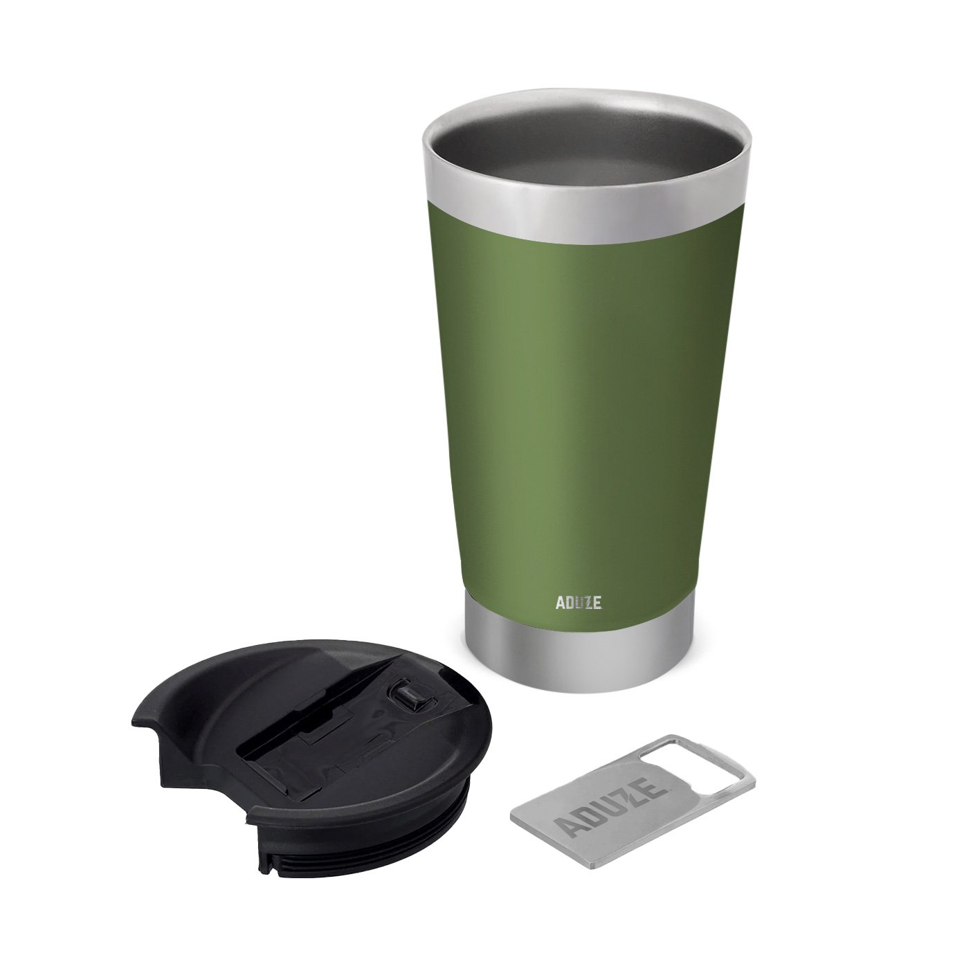 Copo Térmico Aduze V4 Programador 500ml - Verde - 3