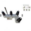 Ver imagem 5 de Galoneira Bracob 3 Agulhas 2600-3+ Mesa 80cm Potencia 250w-