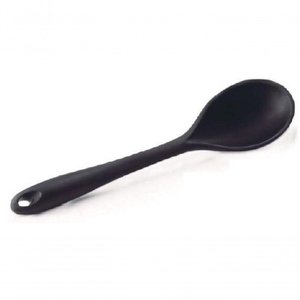 Colher para Arroz em Silicone Preto 27.5 Cm - Mimo Style - Sn1737p