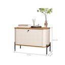 Ver imagem 3 de Jogo de Mesa de Cabeceira Sofia Off White Nature Preto