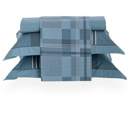 Jogo de Cama King 200 Fios Connie - Kacyumara Azul - 3