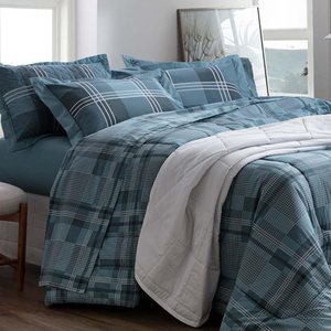 Jogo de Cama King 200 Fios Connie - Kacyumara Azul