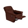 Poltrona Do Papai Reclinável Audi - Marrom Escuro Light - 3