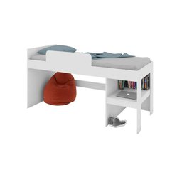 Conjunto Cama 90 E Bau Playground Meu Fofinho Art in Móveis Branco - 4