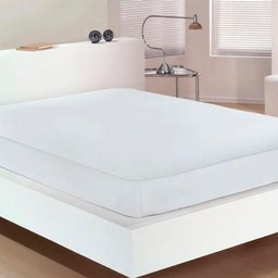 Protetor Colchão Buettner King Malha Impermeável 1,93mx2,03mx40cm Branco - 1