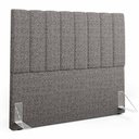 Ver imagem 2 de Cabeceira Cama Box Casal 140 Cm Dália W01 Linho Mescla Chumbo - Lyam Decor