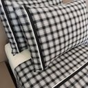 Ver imagem 2 de Jogo de lençol flanela VivaIN CASAL Diamante Negro 4 peças