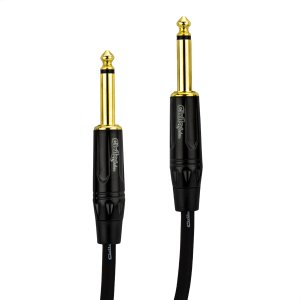 Cabo P10 para P10 Mono Profissional - Preto 4 Metros