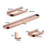 Kit Banheiro 4 Peças Rose Gold Moderno Conjunto Acessórios - 8