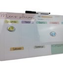 Ver imagem 2 de Lousa Magnética Planejamento Mensal, Quadro Planner Semanal, Tarefas, Anotações, Mural Diário com Im