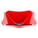 Ver imagem 4 de Cuba Chanfrada de Vidro 33 Vermelho para Banheiro