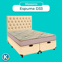 Ver imagem 4 de Kit Cabeceira + Cama Box Bau + Colchão Casal D33 Maxsono Paropas