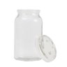 Pote de Vidro 1,1l com Alça na Tampa Redondo - Mozcada - 3