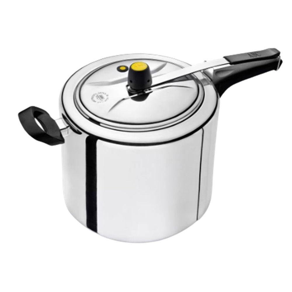 Panela de Pressãode Aluminio Polido 10 Litros - 1
