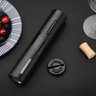 Abridor de Vinho Elétrico a Pilhas com Acessórios Premium Preto - 3