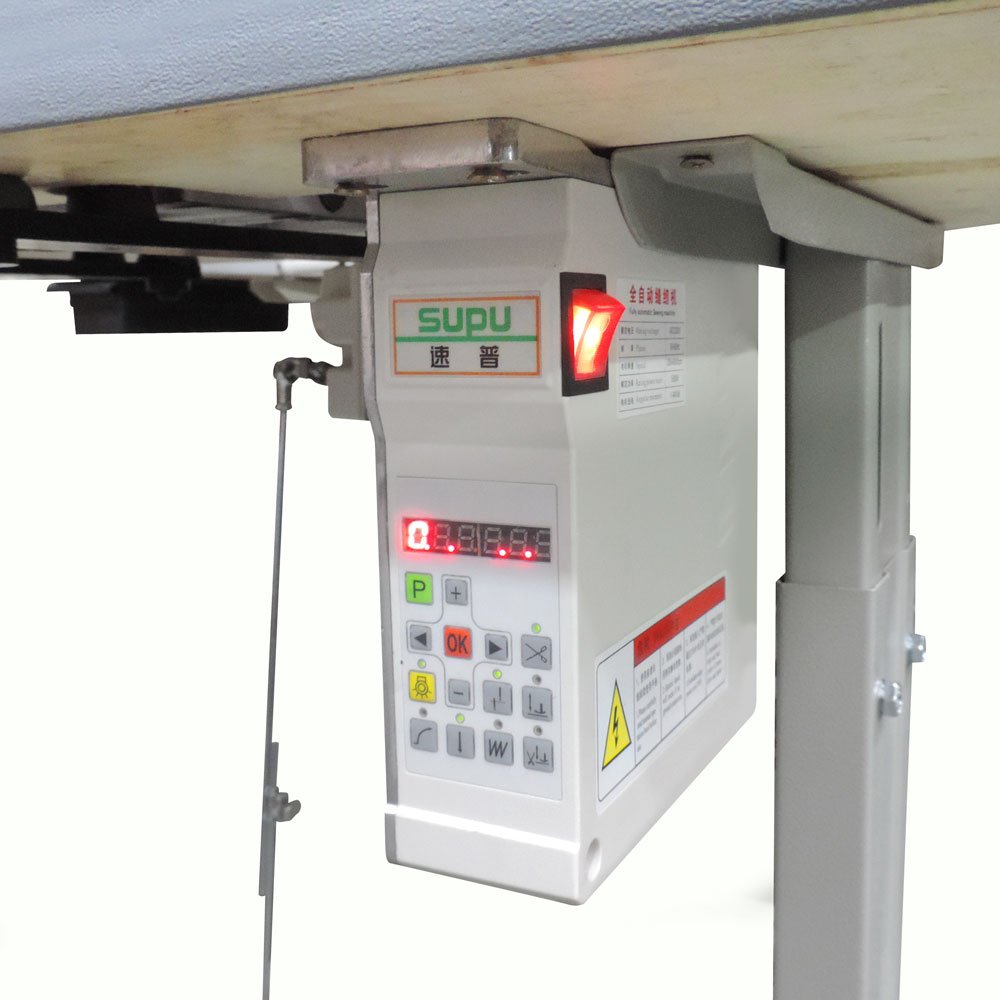 Máquina de Costura Industrial Galoneira Direct Drive Base Plana Fechada W-32500 DC - 4