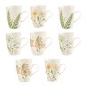 Conjunto 8 Canecas Chá Cerâmica 320ml Lovely Garden - 1