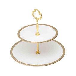 Prato Duplo para Doces Porcelana Paddy Wolff - 3