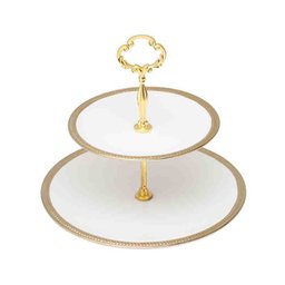 Prato Duplo para Doces Porcelana Paddy Wolff - 2