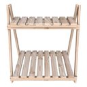 Ver imagem 3 de Estante Prateleira Modular Multiuso 2 Andares Aparador