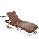 Ver imagem 2 de 2 Espreguiçadeiras com 6 Regulagens Alumínio - Argila