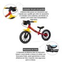 Ver imagem 4 de Bicicleta Balance Bike Infantil Fast Mod. 3 Aro 12 - Nathor