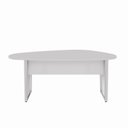 Ver imagem 5 de Mesa Orgânica 1,83m x 1,00m para Reunião com Pés em Metal F5 Office Cinza
