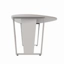 Ver imagem 6 de Mesa Orgânica 1,83m x 1,00m para Reunião com Pés em Metal F5 Office Cinza