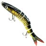 Isca Artificial Articulada Pegadeira Para Robalo Tucunaré 13.4cm 18g Cor13 - 2