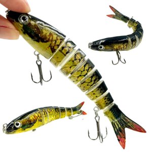 Isca Artificial Articulada Pegadeira Para Robalo Tucunaré 13.4cm 18g Cor13