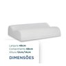 Kit 2 Travesseiros Comfort Cervical 12/10 - Ecomm - 2