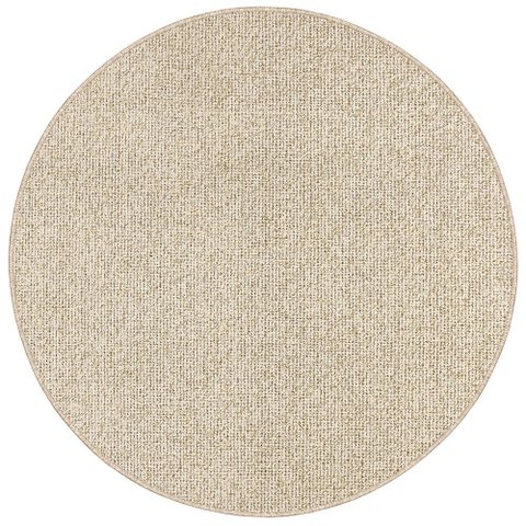Tapete Redondo Colorfull Trigo Claro - 140cm