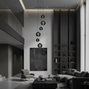 Ver mais imagens de Lustre Pendente para Sala Pé Direito Alto 5m Mbm - Preto
