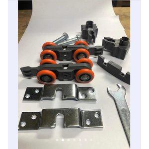 2 Kits Sistema Deslizante Roldana Para Portas Dn80 Cf Ducas