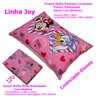 Jogo de Cama Portallar Solteiro Joy Malha Mista Estampado Disney Minnie e Margarida 2 Peças Rosa - 6