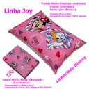 Ver imagem 6 de Jogo de Cama Portallar Solteiro Joy Malha Mista Estampado Disney Minnie e Margarida 2 Peças Rosa
