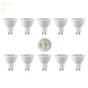 10 Lampada Dicroica Led Branco Neutro 6W Mr16 4000k Lup10