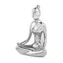 Ver imagem 3 de Esculturas com Poses de Yoga em Porcelana 3PÇS