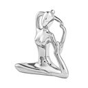 Ver imagem 2 de Esculturas com Poses de Yoga em Porcelana 3PÇS