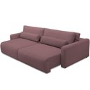 Ver mais imagens de Sofá Retrátil Reclinável para Sala de Estar Living 210cm Sevilha F04 Veludo Lilás - Lyam Decor