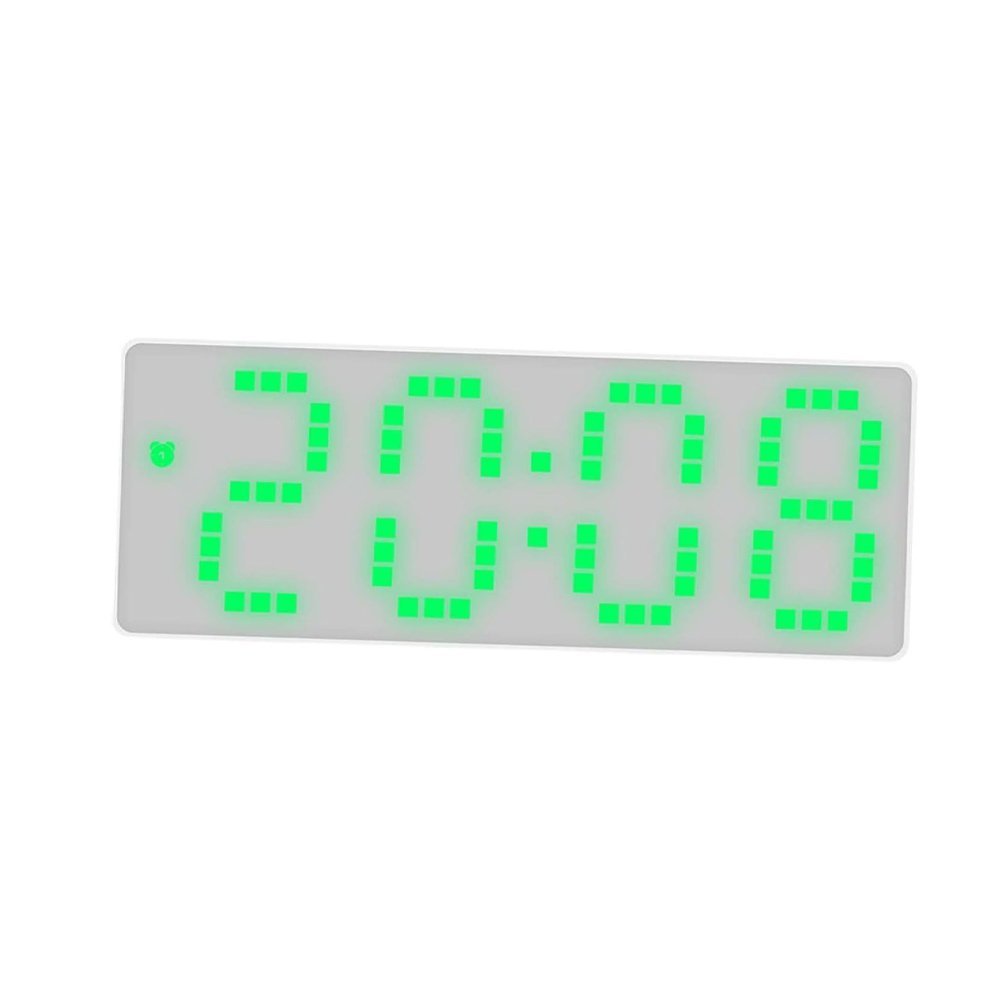 Relógio Despertador LED Eletrônico Brilho Ajustável Mundo Thata
