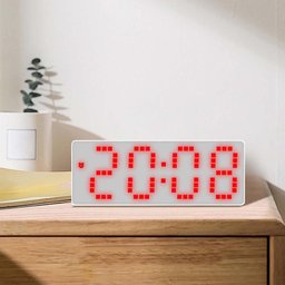 Relógio Despertador LED Eletrônico Brilho Ajustável Mundo Thata - 3