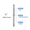 Ver imagem 2 de Bomba Submersa Palito Caneta 3CV Até 6000L/h 220V - TÉTIS