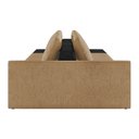 Ver imagem 5 de Sofá Ilha 2 Lugares Living 292cm Modulado para Sala Lary Linho Areia/pu Pto K01 - D'rossi