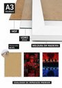Ver imagem 7 de 2 Quadros A3 Stranger Things Lab c/ Vidro e Moldura Branca:A3