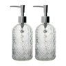 Porta Sabonetes Líquido Losangos 380mL 2 peças - Lyor 7422 - 1