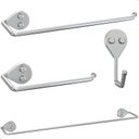 Ver imagem 1 de Kit Banheiro Cromado Acessórios para Banheiro 4 Peças Arm