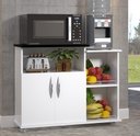 Ver imagem 1 de Fruteira 2 Portas Móveis de Cozinha Multiuso Base Organizador